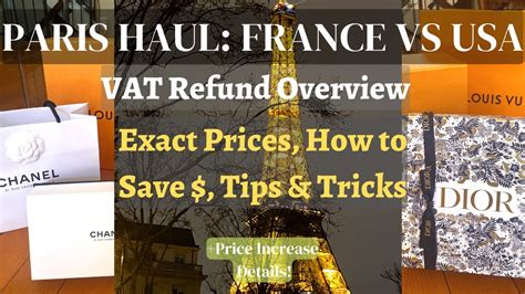 france chanel vat refund|travelers vat refund.